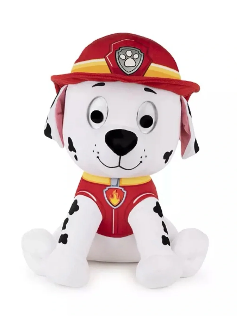 Red Dalmatian Firefighter Plush Dog Toy - Kids Stuffed Animal